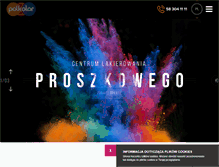Tablet Screenshot of polkolor.pl
